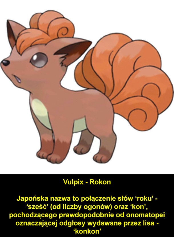Znaczenie japońskich nazw Pokemonów Obrazki   