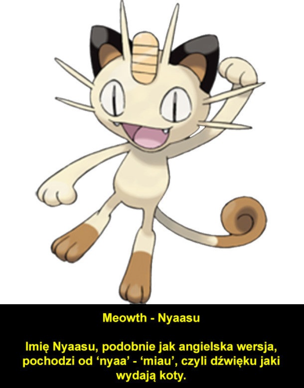 Znaczenie japońskich nazw Pokemonów Obrazki   