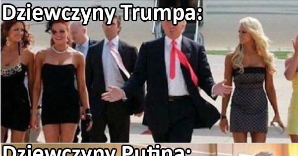 Dziewczyny Trumpa vs dziewczyny Putina Obrazki   
