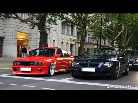 BMW M6 vs M3 E30 - LAUNCH CONTROL - CRAZY SOUND WITH CUSTOM PIPES Motoryzacja Video   
