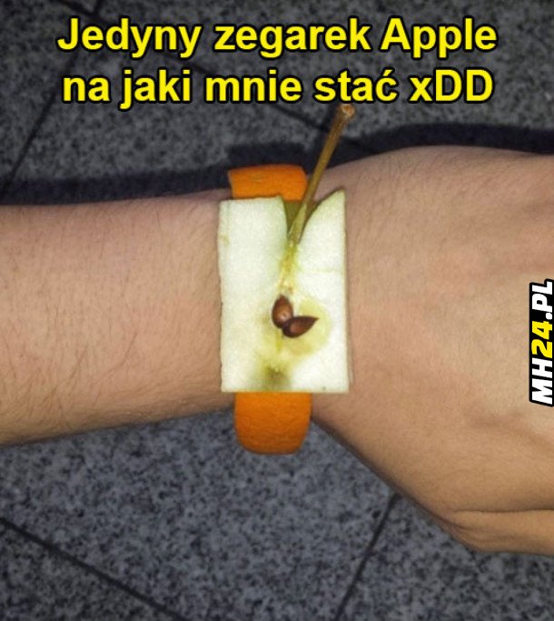 Zegarek apple xD Obrazki   