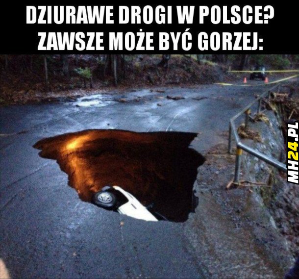 Gorsze niż polskie drogi Obrazki   