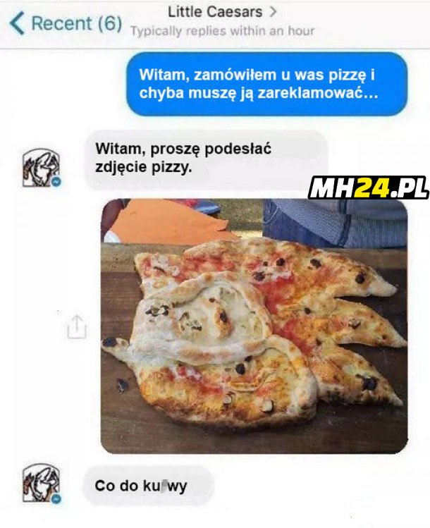 Reklamacja pizzy Obrazki   