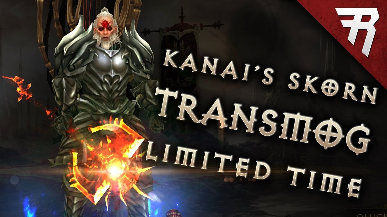 How to get Kanai's Skorn Transmog Cosmetic (Diablo 3 Guide) Video   