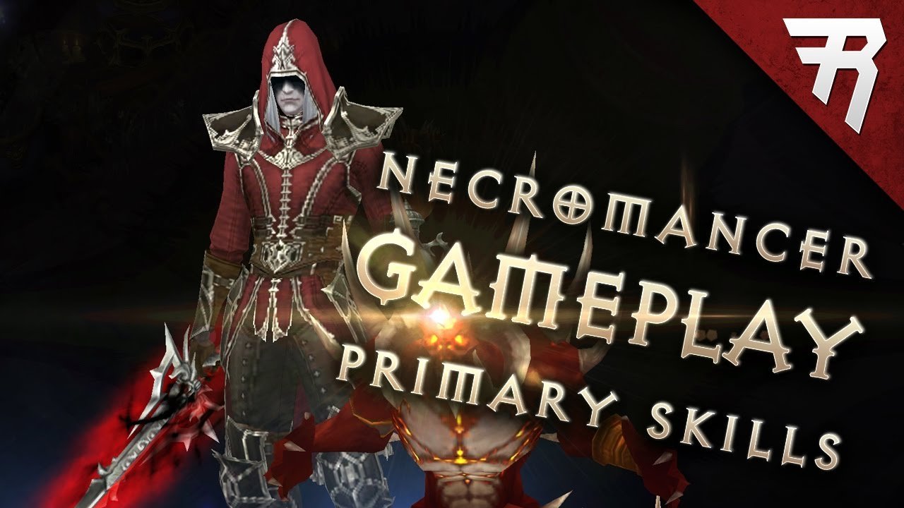 Necromancer skills - Generators (Diablo 3 2.6 beta gameplay) Video   