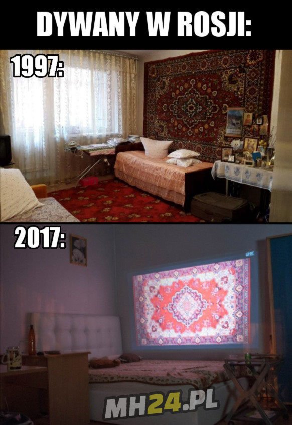 Ewolucja dywanów w Rosji