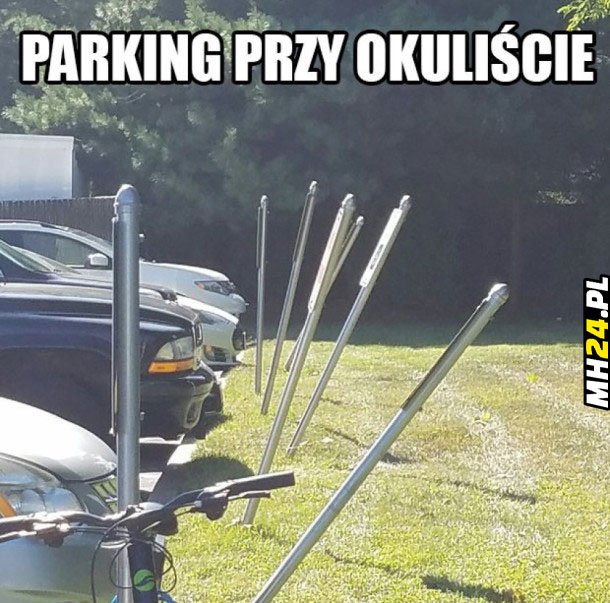 Parking przy okuliście Obrazki   