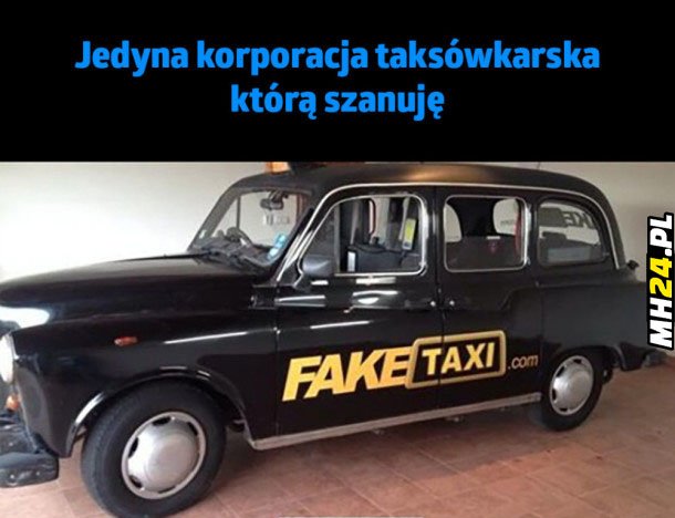 Jedyna korporacja taksówkarska jaką szanuję