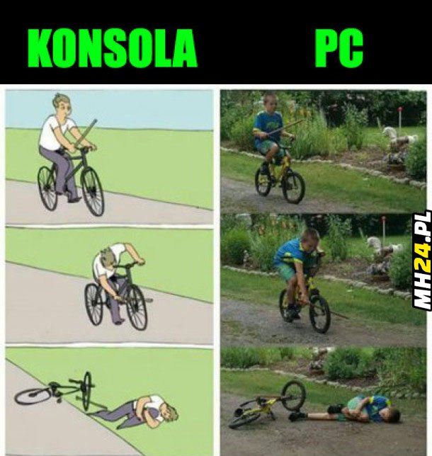 Konsola vs PC Obrazki   