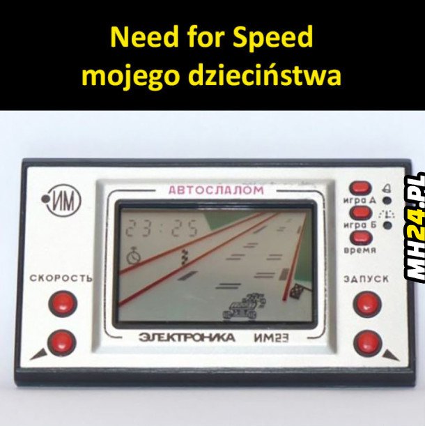 Need for speed mojego dzieciństwa