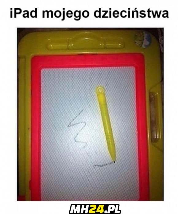 iPad mojego dzieciństwa Obrazki   