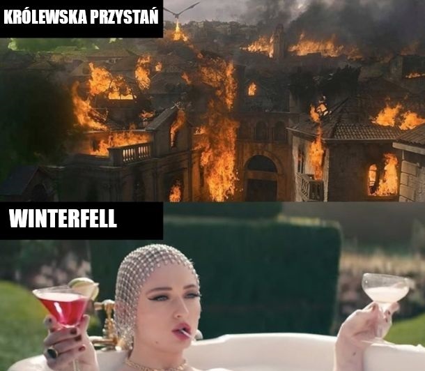 Królewska przystań vs Winterfell Memy   