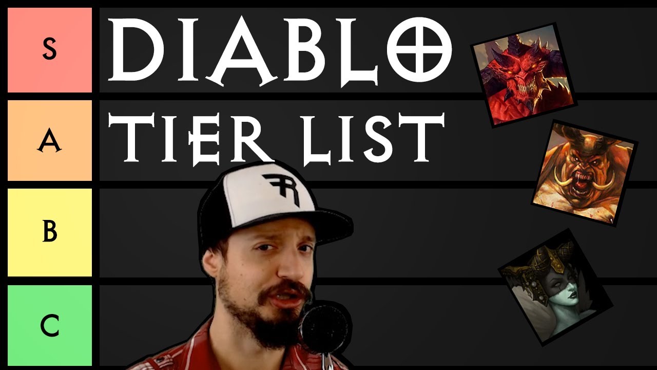 Diablo Tier List - Rhykker Ranks the Villains of Diablo Video   