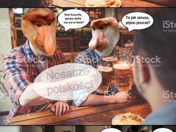 Janusz i wyjście na piwo Obrazki   
